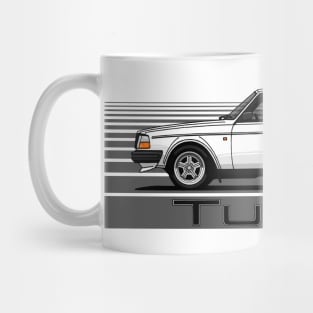 The iconic Flying Brick Mug